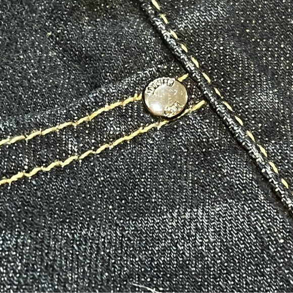 NWT Jennifer Lopez Boyfriend Mid Rise Straight Leg Jeans size 2 Stretch Denim - Picture 9 of 14